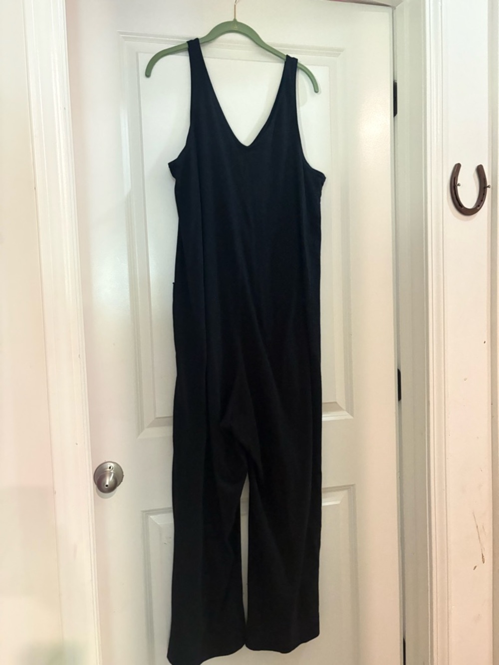 Pact Organic Cotton Cropped Jumpsuit